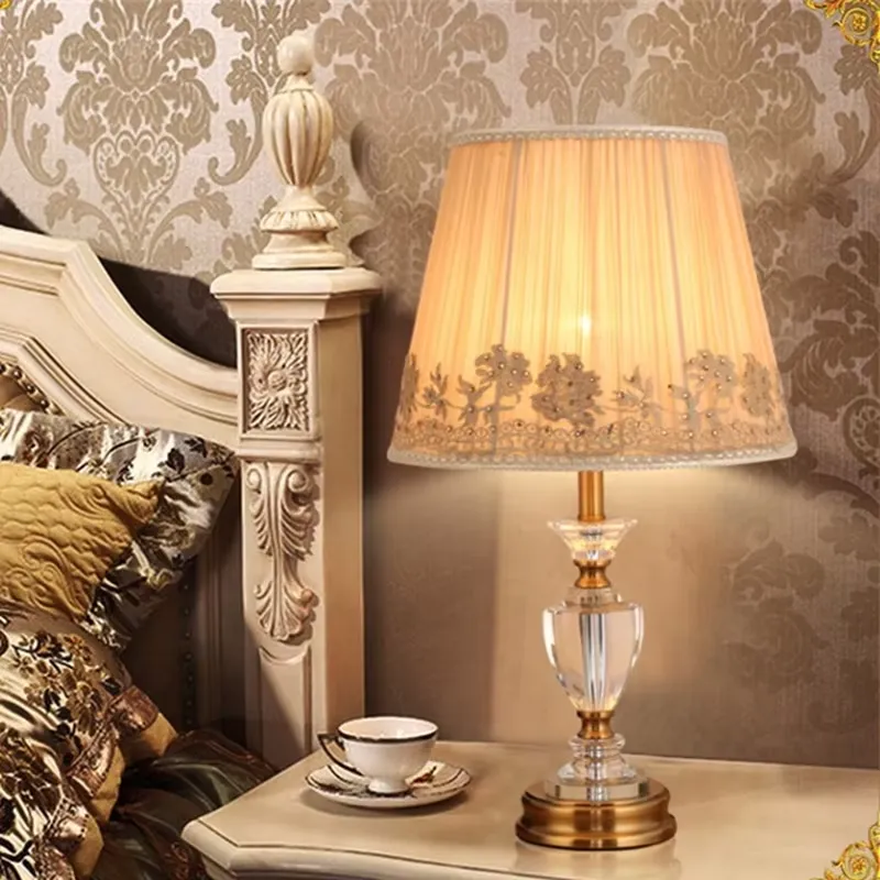 Solar Lamp - Modern Crystal LED Table Lamp Luxury