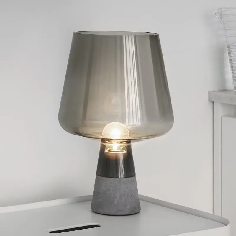 Nordic Creative Simple Cement  - đánh giá và giá Solar Lamp