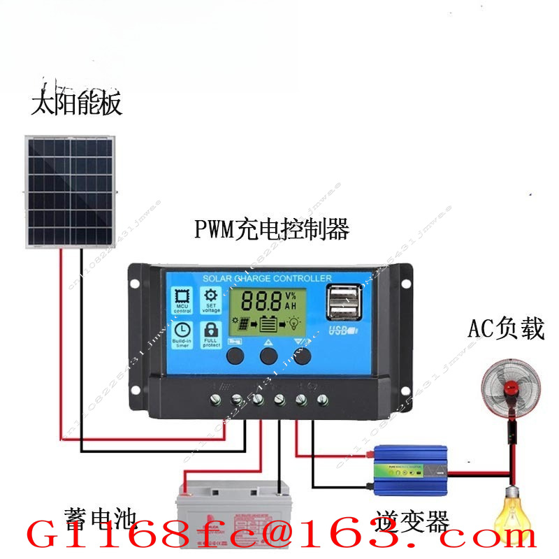 PWM Solar Charge Controller wi - đánh giá và giá Charge Controller Solar