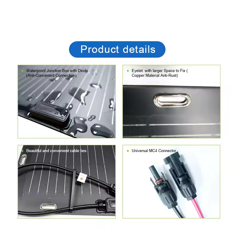 Outdoor high-quality lightweig - đánh giá và giá Solar Panel 200W