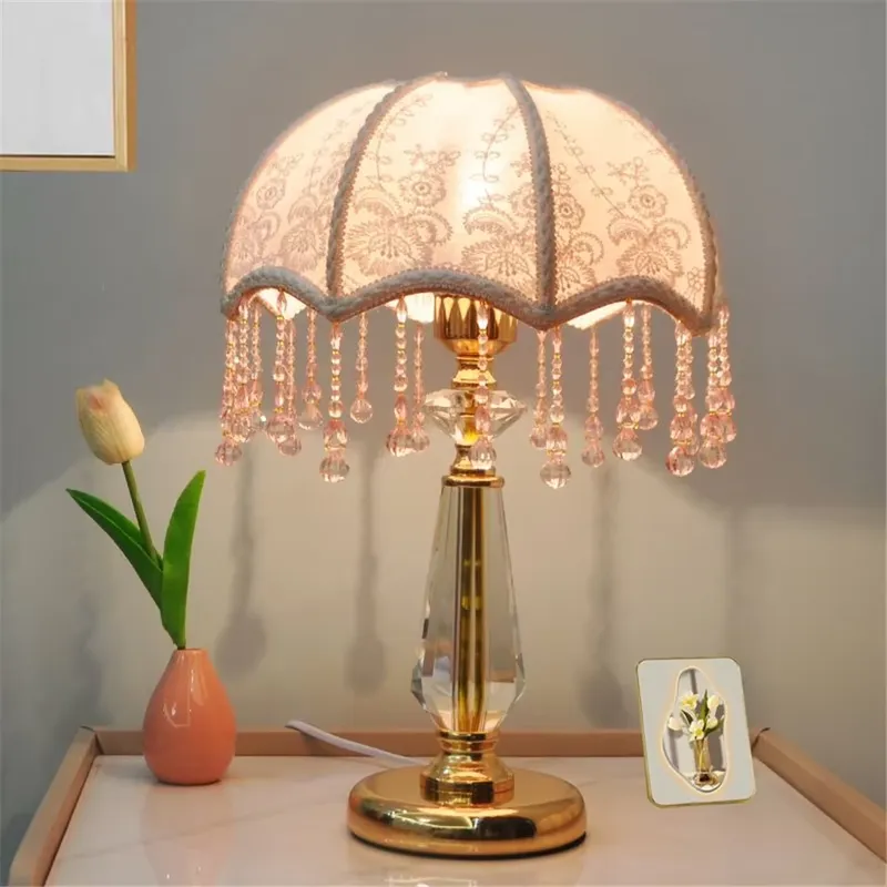 French Creative Crystal Table  - đánh giá và giá Solar Lamp