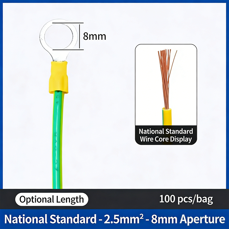 100pcs Grounding Wire With O R - đánh giá và giá Solar Panel